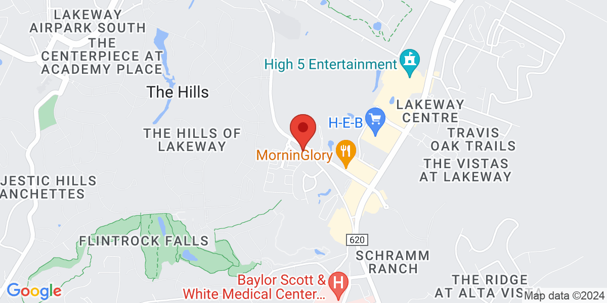Map of Lake Travis Community Library